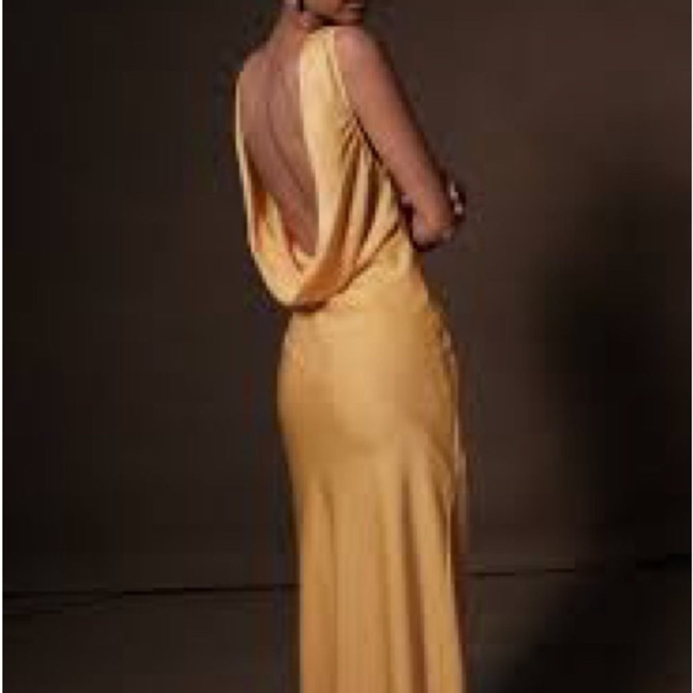 Meshki Nadia Yellow Maxi Dress